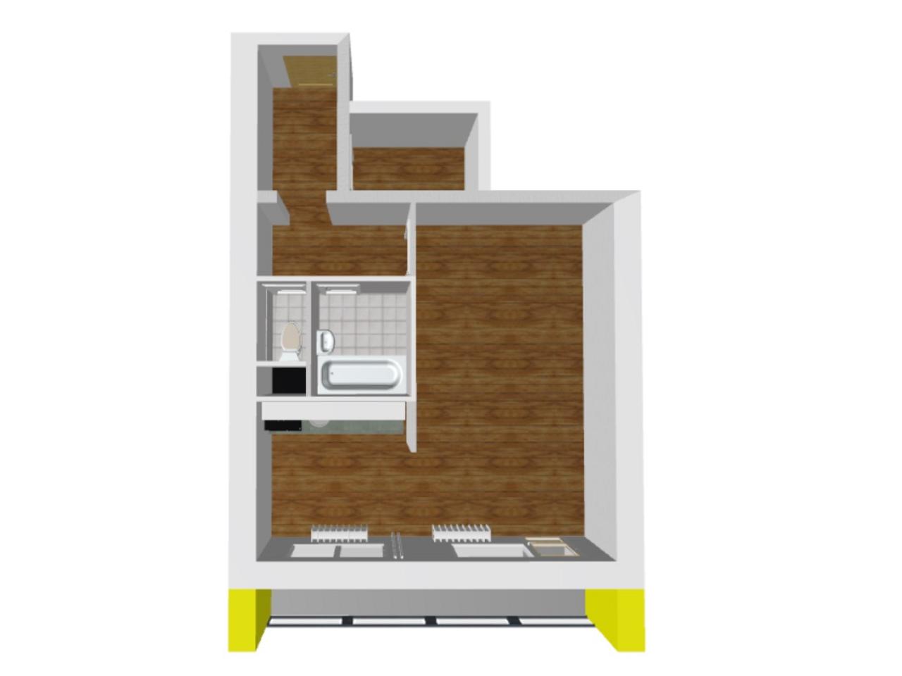 Pronájem bytu 1+1, 48 m² obrázek